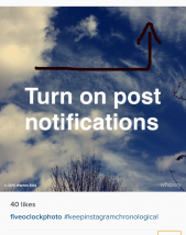 Instagram’s timeline and iOS users…
