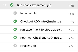 Automating chaos experiment execution with Azure DevOps