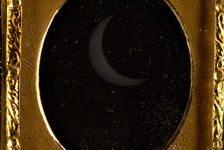 Image of the First total eclipse captured in the US. Taken in 1854