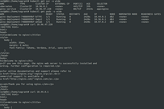 Services in kubernetes
