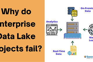 Why do Enterprise Data Lake Projects fail? — Saxonglobal