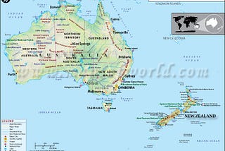 New Zealand — Home of the Kiwi