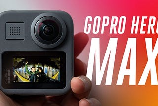 GoPro Max 360-degree camera