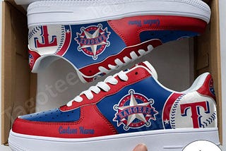 Texas Rangers Custom Name Shoes