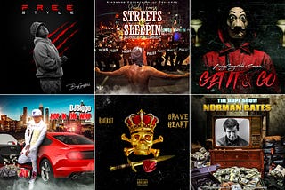 40 Best Rap Album Cover Designs by Sankalpa