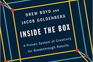 Book Club: “Inside The Box: A Proven System of Creativity for Breakthrough Results”