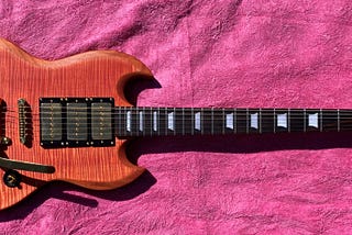 My new guitar — 1961 Gibson SG Custom-style build