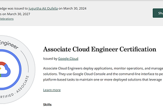 How I prepared for GCP Associate Engineer Certification