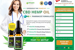 Organic Line CBD Oil Reviews, Working & Price For Sale In UK, Canada & FR