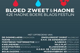 Haône Boere Blaos Festijn