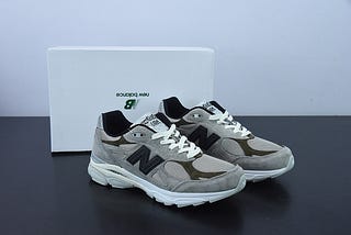 JJJJound x New Balance 990v3 Grey/Dark Green