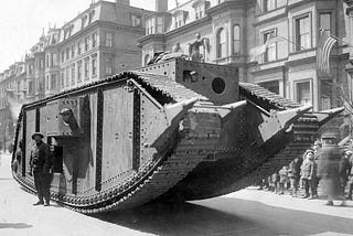 WW1 Steam Powered Tank.