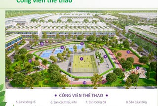 DỰ ÁN SÀI GÒN VILLAGE CÔNG VIÊN THỂ THAO