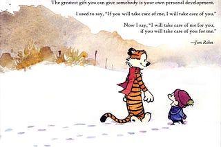 Calvin, Hobbes, Vince, and Jim