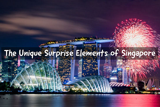 THE UNIQUE ELEMENTS OF SINGAPORE YOU NEED TO EXPLORE IN YOUR HOLIDAY TRIP TO SINGAPORE