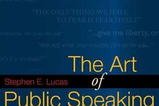 The Art of Public Speaking by Stephen E Locus