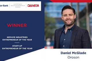 Double Award Win for our CEO Daniel McGlade