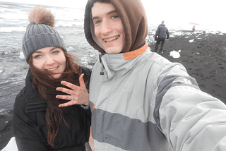 A proposal on Diamond Beach took her completely off guard