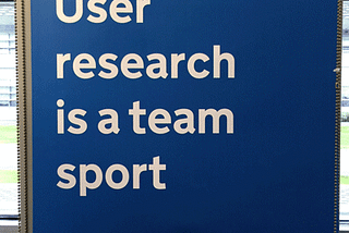 Evangelising user research