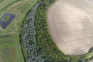 Drones as tools for communicating change