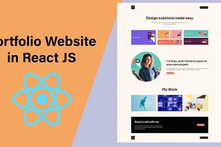 How to Make Portfolio Website in React JS