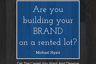 Brand Yourself ⎮ Are You Making This Mistake?