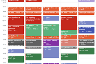 Manage your time