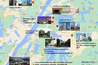 BSL Laboratories in Wuhan and their roles in coronaviruses research