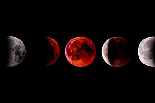 The Moon Turns Red During A Total Lunar Eclipse