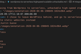 Going from Wordpress to serverless, unhackable high-speed static websites