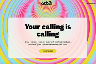 UX analysis: Otta.com, a job platform