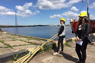 Educational Game in the Freeport of Riga