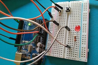 How to operate push button with Arduino