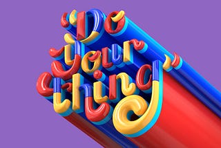 3D Typography and Lettering — Masterpicks — Design Inspiration