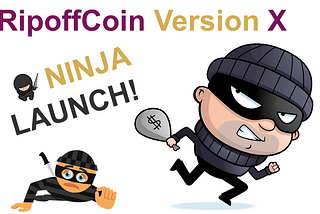 RipoffCoin Version X is here! (hilarious)