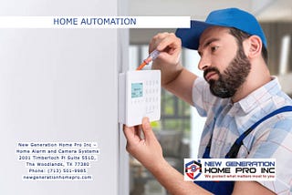 Home Automation | New Generation Home Pro Inc.