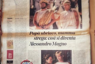 Recensione Rivista: Il Fatto Quotidiano — “Papà ubriaco, mamma strega: così si diventa Alessandro…