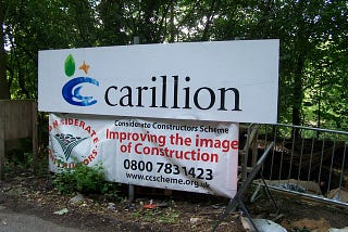 Only 3% of Carillion’s trade creditors insured themselves!