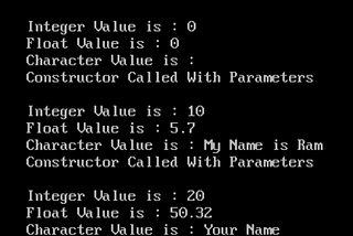 Class Declaration and Using Constructor with Different Arguments | Starting Up with C++…