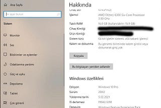 Windows 10 Orjinal Yapma