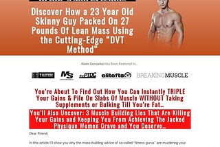 Physique Zero - The Ultimate Bodyweight Workout For Building Muscle!