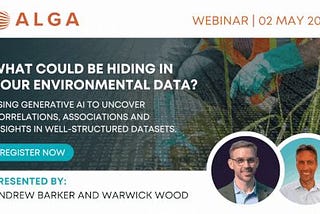 Harnessing the Power of Generative AI in Environmental Data Management: An Essential Webinar for…