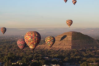 Whispers Of The Past: A Hot-Air Balloon Journey Over Mexico’s Ancient City… Teotihuacan