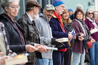 The Chelsea “book brigade” — locals helping Serendipity Books make the move to a bigger place
