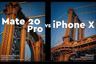 Huawei Mate 20 Pro vs iPhone X | Review-Camera-Comparison