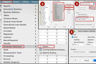 How to do Harman’s Single Factor Test in SPSS