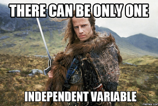 The Highlander Syndrome