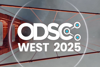 Announcing ODSC West 2025 This October 28th-30th