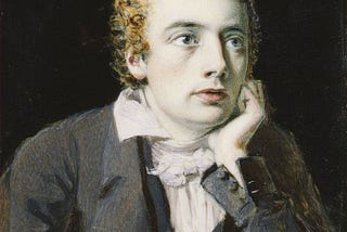 A painting of John Keats