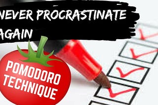 Applied Pomodoro Technique for workout and writing the blog to increase productivity and manage my…